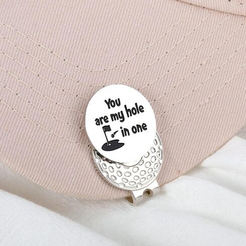 Delujouberst Bachelor Party Favors Funny Gift Golf Accessories for Men Golf Ball Marker Golf Lover Gift Golfer Magnetic Hat Clip Golf Gifts for Men Husband Birthday Fathers Day Valentines Gift in Saudi Arabia