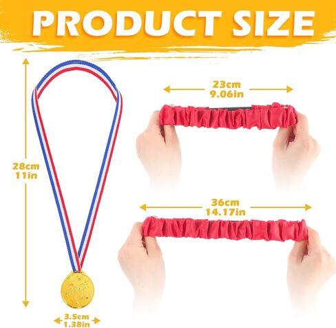 24 قطعة 3 فرق سباق ذات أرجل مع ميداليات جائزة الفائز، حبل ربط مرن ملون لألعاب سباق التتابع، ألعاب رياضية مدرسية، ألعاب الكرنفال في الهواء الطلق، مستلزمات أنشطة فريق الأطفال in Kuwait