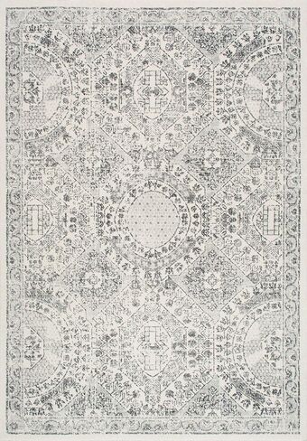 nuLOOM Minta Vintage Transitional Area Rug - 2x8 Runner Rug Transitional Blue/Off-White Rugs for Living Room Bedroom Dining Room Entryway Hallway Kitchen in Saudi Arabia