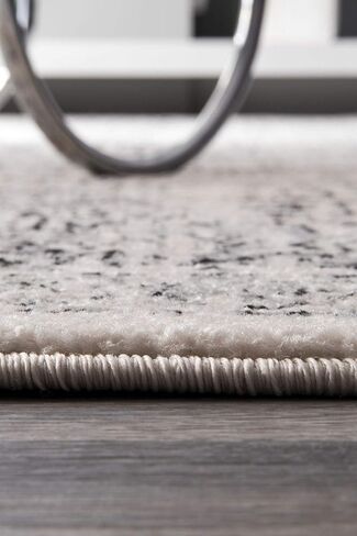 nuLOOM Minta Vintage Transitional Area Rug - 2x8 Runner Rug Transitional Blue/Off-White Rugs for Living Room Bedroom Dining Room Entryway Hallway Kitchen in Saudi Arabia