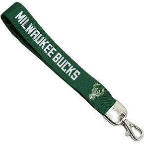 Pro Specialties Group Milwaukee Bucks Lanyard Wristlet Green