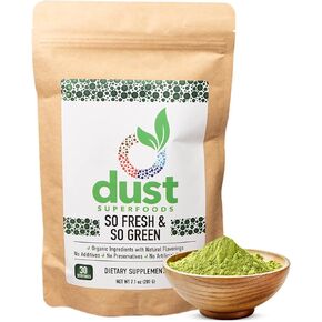 SO Fresh & SO Green Organic Greens Powder, 17 Phytonutrient-Rich Plant-Based Foods, Detoxifies Body