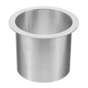 Cabilock Stainless Steel Trash Grommets Round Countertop Waste Trash Chute Grommet for Countertop Inserted Trash Chutes