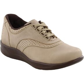 SAS Sporty Lux White Perf 8 N - Narrow (AA)