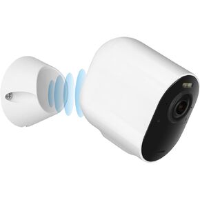 2 Pack Magnetic Wall Mounts Design for Arlo Pro 5S 2K, Pro 4, Pro 3, Ultra 2, and Ultra Cameras, Upgrade Accessories for Arlo Easy to Install and Remove, 360° Adjustable to Get the Perfect Angle