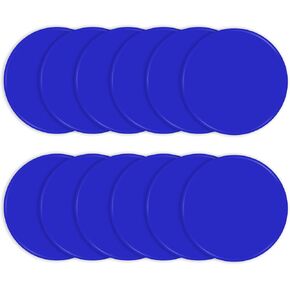 Spot Markers Rubber Floor Dots 9inch Non Slip Agility Dots Flat Cones for Kids Sports Soccer Basketball Training, Gym Training, Preschool Kindergarten Classroom
