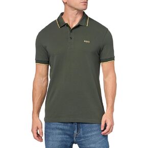 BOSS Paddy Short Sleeve Polo Shirt Fiery Coral