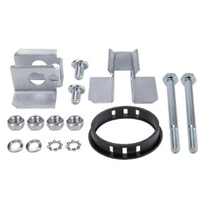 Padlock Hardware Kit, 15 Piece Set with O-Rings, Clips, Nuts, Bolts Suitable for Jobox