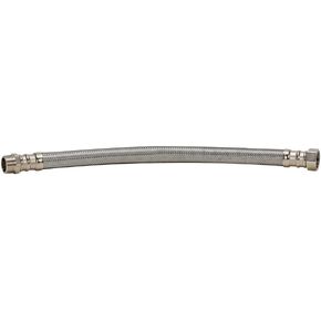 Fluidmaster B3H18 Water Heater Connector, Braided Stainless Steel - 3/4 Male Iron Pipe Thread x 3/4 Female Iron Pipe Thread, 18-Inch Length