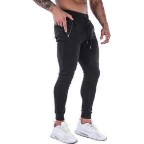 FIRSTGYM Men's Slim Fit Joggers Sweatpants Workout Pants for Gym Running and Bodybuilding