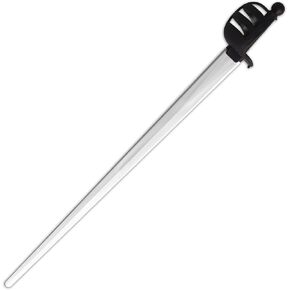 Red Dragon Armoury Synthetic Basket Hilt Sparring Sword-White Blade PR9030 Synthetic Basket Hilt Sparring Sword-White Blade