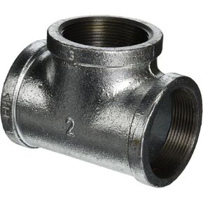 LDR 311 T-2 Tee, 2-Inch, Galvanized
