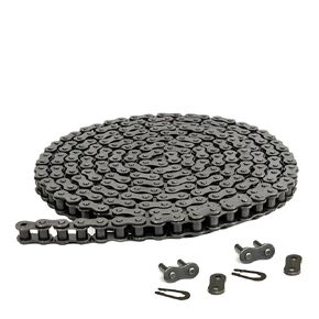 Jeremywell #35 Roller Chain 10 Feet (319 Links) + 1 Master Links for Go Karts, Mini Bikes, Motorcycles, Dirt Bike and Industrial Machinery