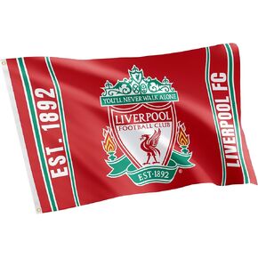 Desert Cactus Liverpool FC Flag Football Club Soccer 100% Polyester Indoor Outdoor 3x5 feet Flags (Flag E)