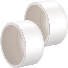 3/4" PVC Union Coupling Pipe Fitting (Socket x Socket), 20 Pack Heavy Duty Union Coupling Pipe Fitting for DIY PVC Creations, Schedule 40 PVC Coupling Adapter.