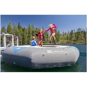 AQUAGLIDE Recoil Tramp- Inflatable Trampoline with C- Deck, 14'