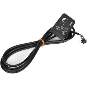 5 Wire EV Controller Panel 810 Electric Vehicles Display Panel Electric Bicycle LED Screen Panel Electric Vehicle Display Unit for Electric Bicycle