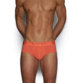 C-IN2 Core Men's Low-Rise Briefs | Breathable Cotton, Supportive Pouch, All-Day Comfort, Modern and Sleek Fit -Grey Heather -X-Small