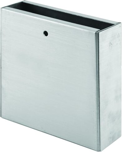 Sentry Supply 650-3005-5 Pilaster Shoe, Fits 5 In. Wide Pilasters, Stainless Steel, Square End (Single Pack) in Kuwait