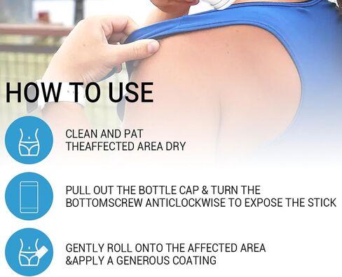Anti Chafing Stick, Chafing Stick for Sports and Prevent Thigh Rashes, Anti Chafe Stick, Thigh Chafing Stick for Friction & Dryness, Anti Chafe, Anti Friction Stick, Water & Sweat Proof in Saudi Arabia