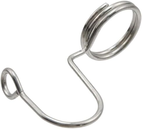 T Tulead شماعات موصل السنانير الفولاذ المقاوم للصدأ موسع السنانير خزانة الفضاء التوقف الفضة الصغيرة المتتالية شماعات هوك 20 قطعة in Kuwait