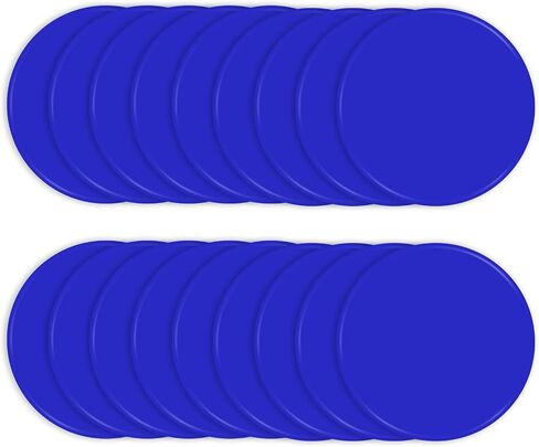 Spot Markers Rubber Floor Dots 9inch Non Slip Agility Dots Flat Cones for Kids Sports Soccer Basketball Training, Gym Training, Preschool Kindergarten Classroom in Saudi Arabia