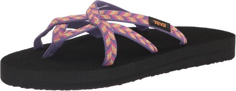 صندل Olowahu للسيدات من Teva، Kaleidscope Blissful Blue، 9 in Saudi Arabia