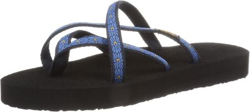 صندل Olowahu للسيدات من Teva، Kaleidscope Blissful Blue، 9 in Saudi Arabia