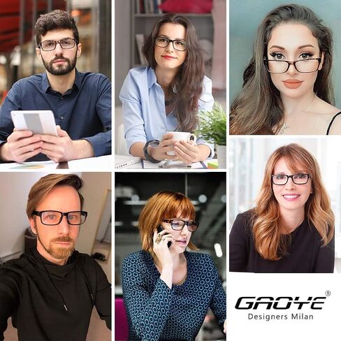 Gaoye 5-Pack Reading Glasses Blue Light Blocking,Spring Hinge Readers for Women Men Anti Glare Filter Lightweight Eyeglasses (I1 turtle mix, 4x) in Saudi Arabia