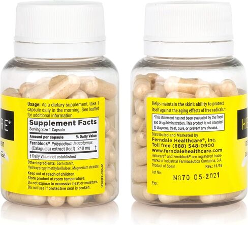 Heliocare Skin Care Dietary Supplement: 240mg in Saudi Arabia