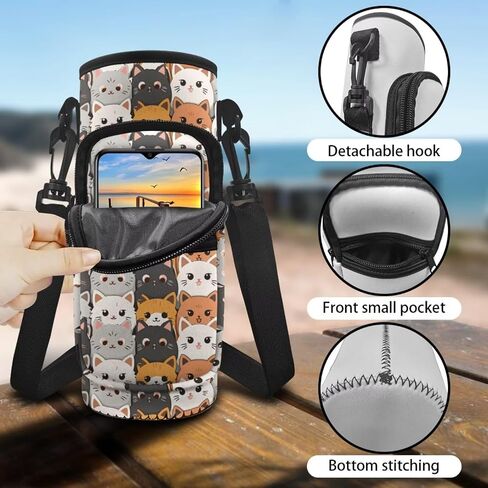 Water Bottle Holder with Strap Water Bottle Carrier for Stanley in Saudi Arabia