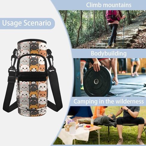 Water Bottle Holder with Strap Water Bottle Carrier for Stanley in Saudi Arabia