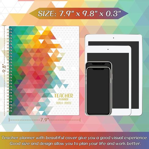 Teacher Planner 2024-2025 - 2024-2025 Planner, July 2024-June 2025, 9.7''x7.6'', Lesson Planner 2024-2025 Academic Year with Inspirational Quotes in Saudi Arabia