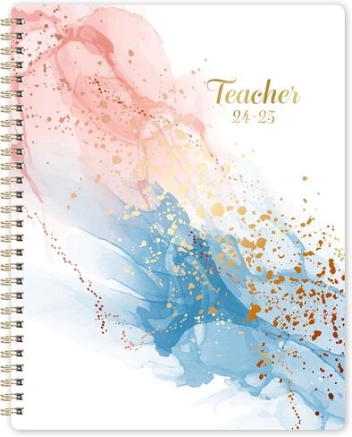 Teacher Planner 2024-2025 - 2024-2025 Planner, July 2024-June 2025, 9.7''x7.6'', Lesson Planner 2024-2025 Academic Year with Inspirational Quotes in Saudi Arabia