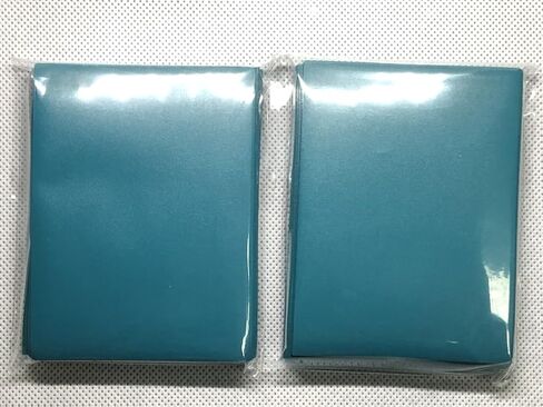 Petrol Blue Matte Card Sleeves for MTG, 600 Pieces Perfect Fit Standard Card Sleeves for Trading Card Sports Cards Baseball Cards TCG Magic, Card Protector for Mini Photo, Sturdy and Nice Shuffling in Kuwait
