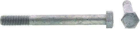 Prime-Line 9060816 Hex Bolts, 1/2 In.-13 X 5 In., A307 Grade A Hot Dip Galvanized Steel (15 Pack) in Saudi Arabia