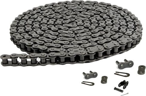 Jeremywell #35 Roller Chain 10 Feet (319 Links) + 1 Master Links for Go Karts, Mini Bikes, Motorcycles, Dirt Bike and Industrial Machinery in Saudi Arabia