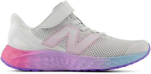New Balance Unisex-Child Fresh Foam Arishi V4 Bungee Lace with Top Strap Running Shoe in Saudi Arabia