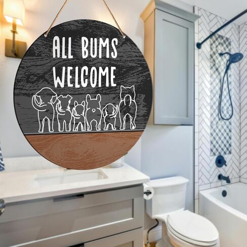 Funny Dog Welcome Sign Front Door Decor, Welcome Hanging Sign Decor Farmhouse Wall Sign Decorations for Door, Porch, Home, Housewarming Gift for Dog Lover Dog Mom Dad Owner, Approved by The Dog in Kuwait