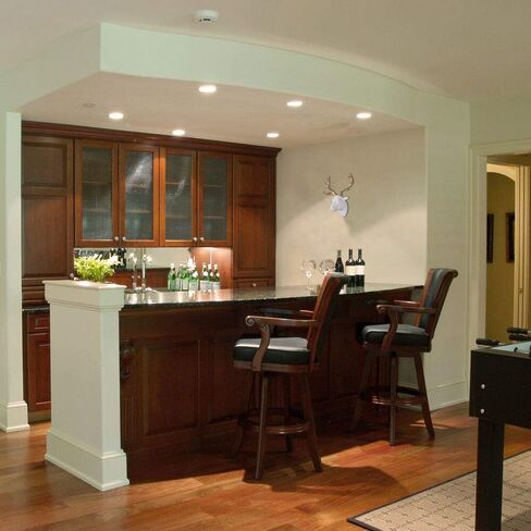 Animal Head Wall Art, Deer head Wall Decor, White Fake Furry/Felt/Velvety Resin Deer Head With White Antlers For Wall Mount Decoration, Size 10" x 12" x 5.5" by Smarten Arts in Kuwait