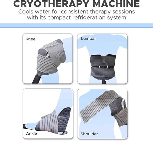 Slushbox Cold Therapy Machine – No Ice Refills Needed, Advanced Refrigeration for Continuous Relief, Portable & Quiet Cryotherapy for Uninterrupted Sleep and Pain Treatment in Saudi Arabia