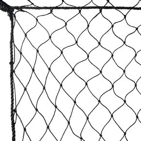 TNZMART Black Baseball Backstop Nets Baseball Practice Net Durable Sports Barrier Netting Batting Net for Baseball