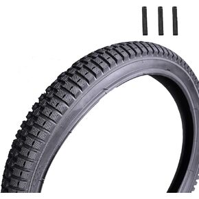 Bike Tire, BMX Mountain Bike Floding Bike Beach Cruiser Bicycle Replacement Tires- Mountain Bike Tires,Road Bike Tires,Road Bike Tires 12/14/16/18/20/22/24/26" X 2.125