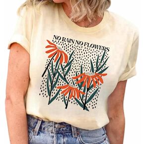 Christian Shirts for Women Vintage Bible Verse Boho Floral Graphic Tees Christian Gifts for Her