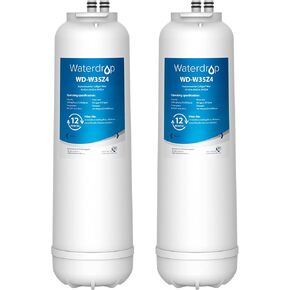 Waterdrop RC 4 EZ-Change Premium Water Filter Replacement, Replacement for Culligan® RC-EZ-4, IC-EZ-4, US-EZ-4, RC-EZ-3, DuPont® WFQTC30001, WFQTC70001, 2K Gallons (Pack of 2)
