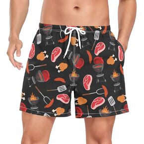 vvfelixl Men's Athletic Shorts Brown English Bulldog Dog Mens Gym Running Shorts for Men Boys Quick Dry S
