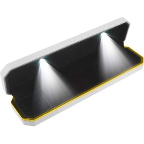 Led Chain Bracelet Gift Box, Inner Flocked Fabric for Proposal Wedding Ceremony Bride Gift Display Exhibition White