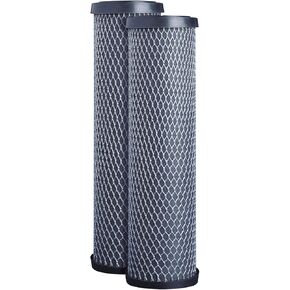 CFS – Carbon Block Water Filter Cartridges Compatible with SCWH-5 HF-150A, HF-160, HF-360A, and HF-365 Models – Removes Bad Taste – Under-Sink Water Filter Replacement Cartridge – 5 Micron (2 Pack)