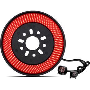 Spare Tire Brake Light Third Brake Light Red LED Wheel Brake Light Compatible with 2007-2022 Jeep Wrangler JK/JKU & 2018-2022 Jeep Wrangler JL/JLU