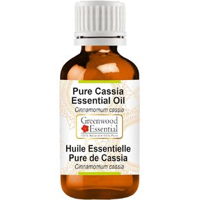 Pure Cassia Essential Oil (Cinnamomum Cassia) Steam Distilled 30ml (1 oz)
